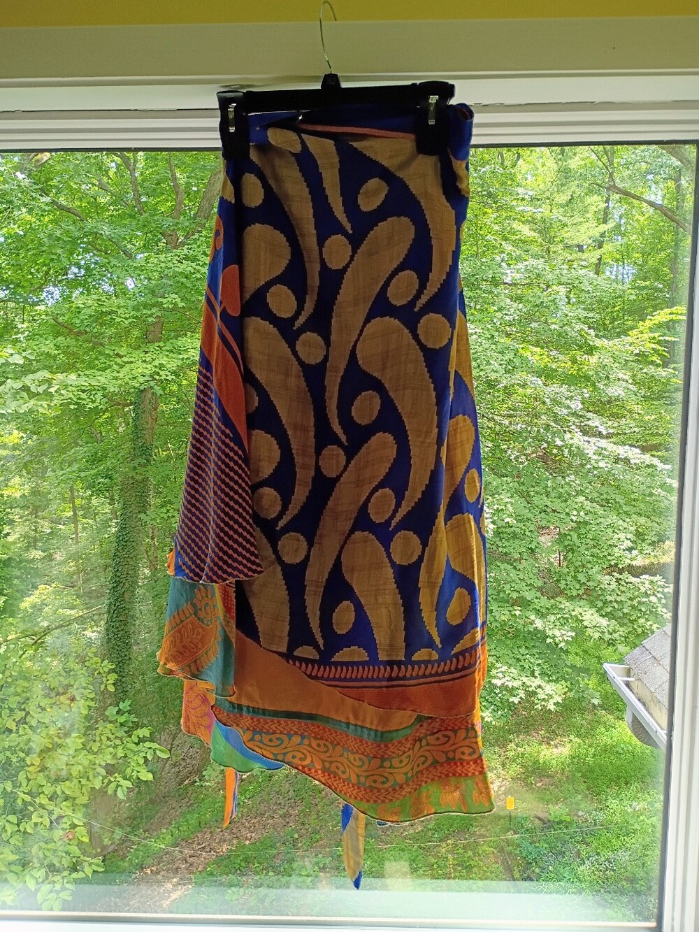 Darn Good Yarn Regular Ankle Sari Skirt